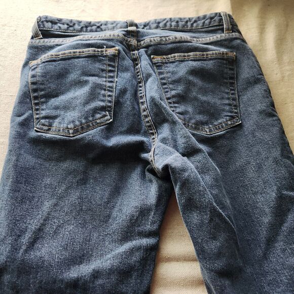 VTG Gap Jeans Womens 10 Blue Bootcut Stretch Denim Mid Rise 30x30 Y2K Made USA - Picture 13 of 15